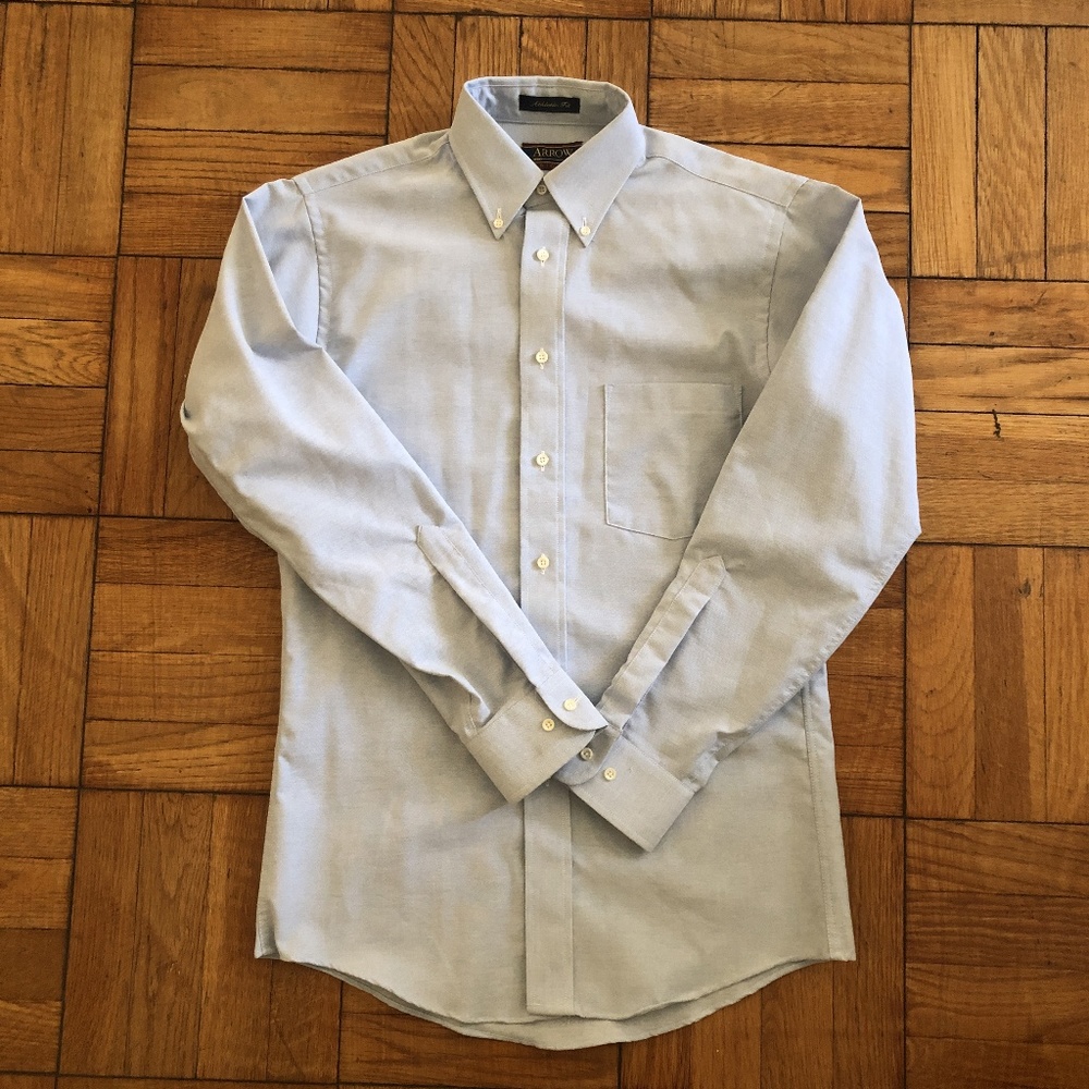 Arrow Brigade Athletic Fit Oxford Shirt